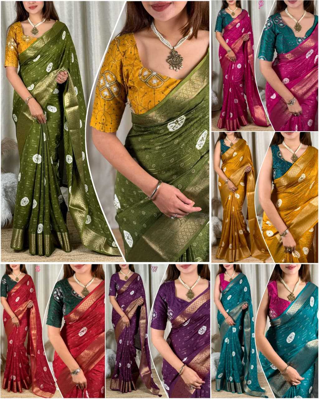 Printed Saree