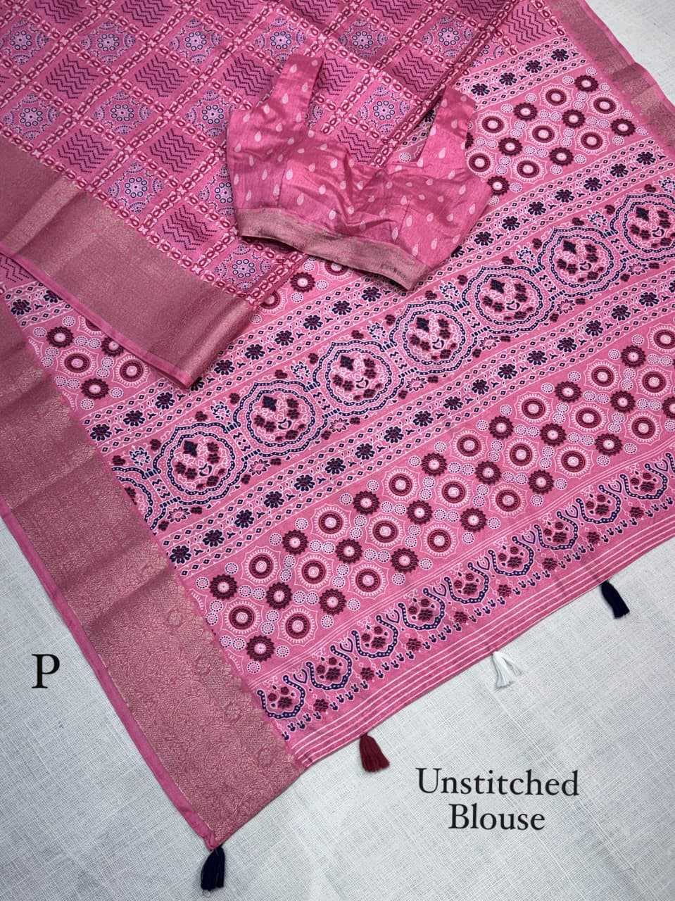 Kitkat Cotton Party Wear Saree
