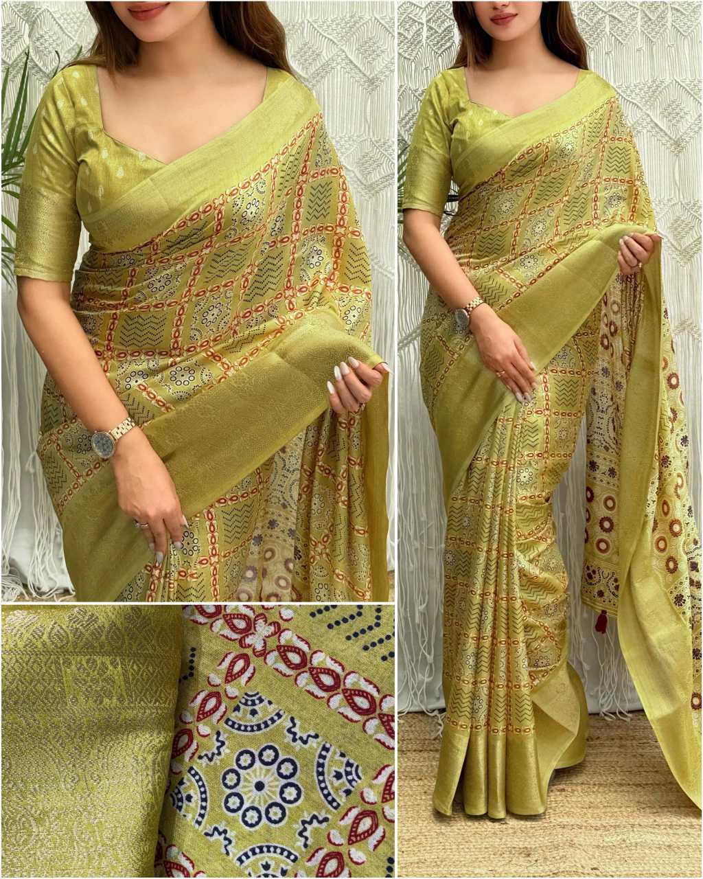 Cotton Printed Saree