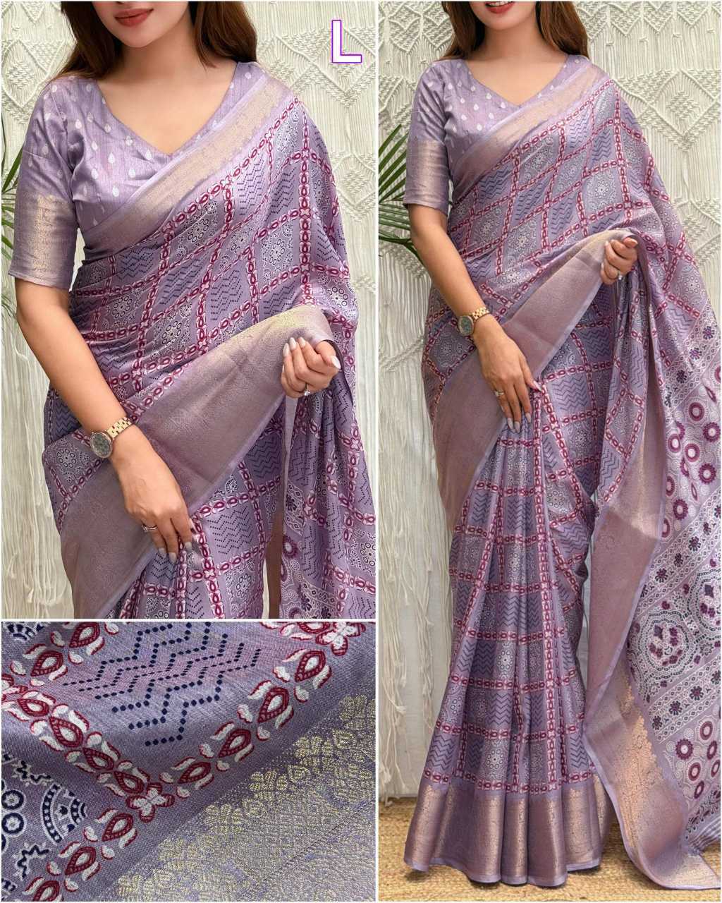 Cotton Printed Saree