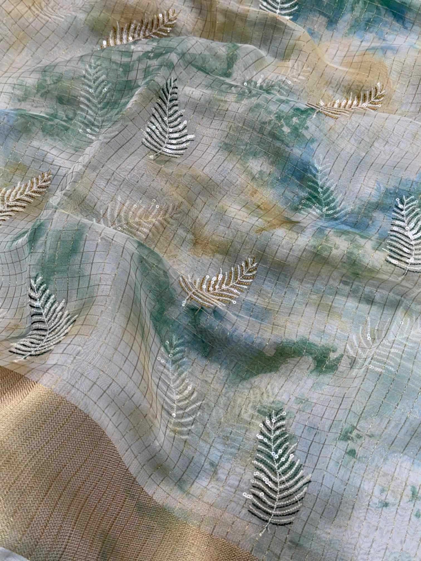 Organza Saree