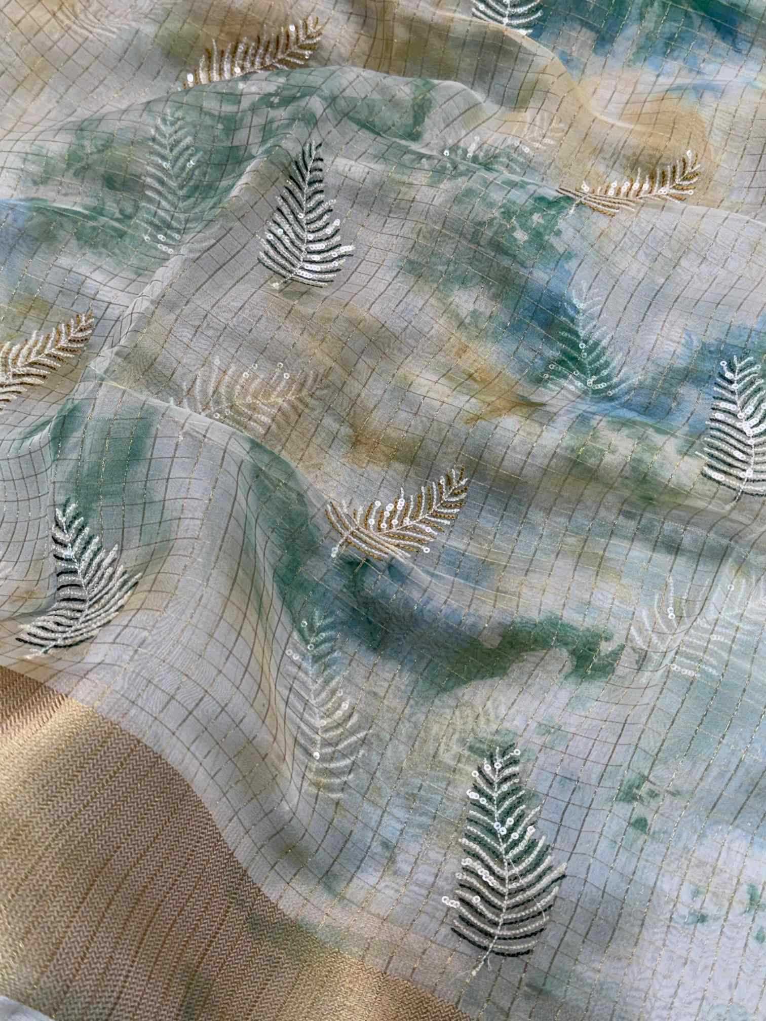 Organza Saree