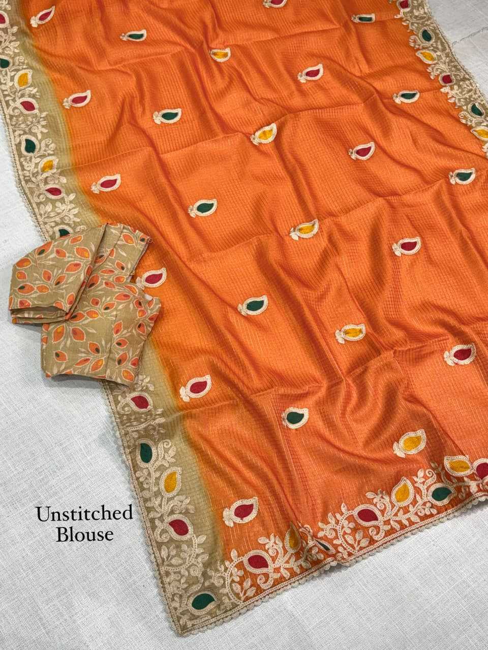 Koyal Kota Chex Printed Saree