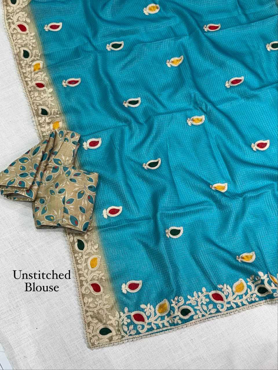 Koyal Kota Chex Printed Saree