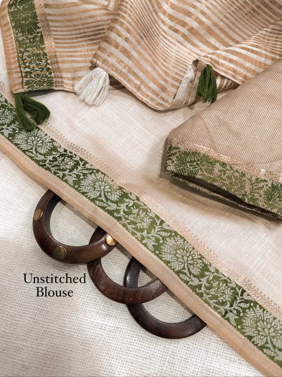 Kusum Cotton Zari Border Saree