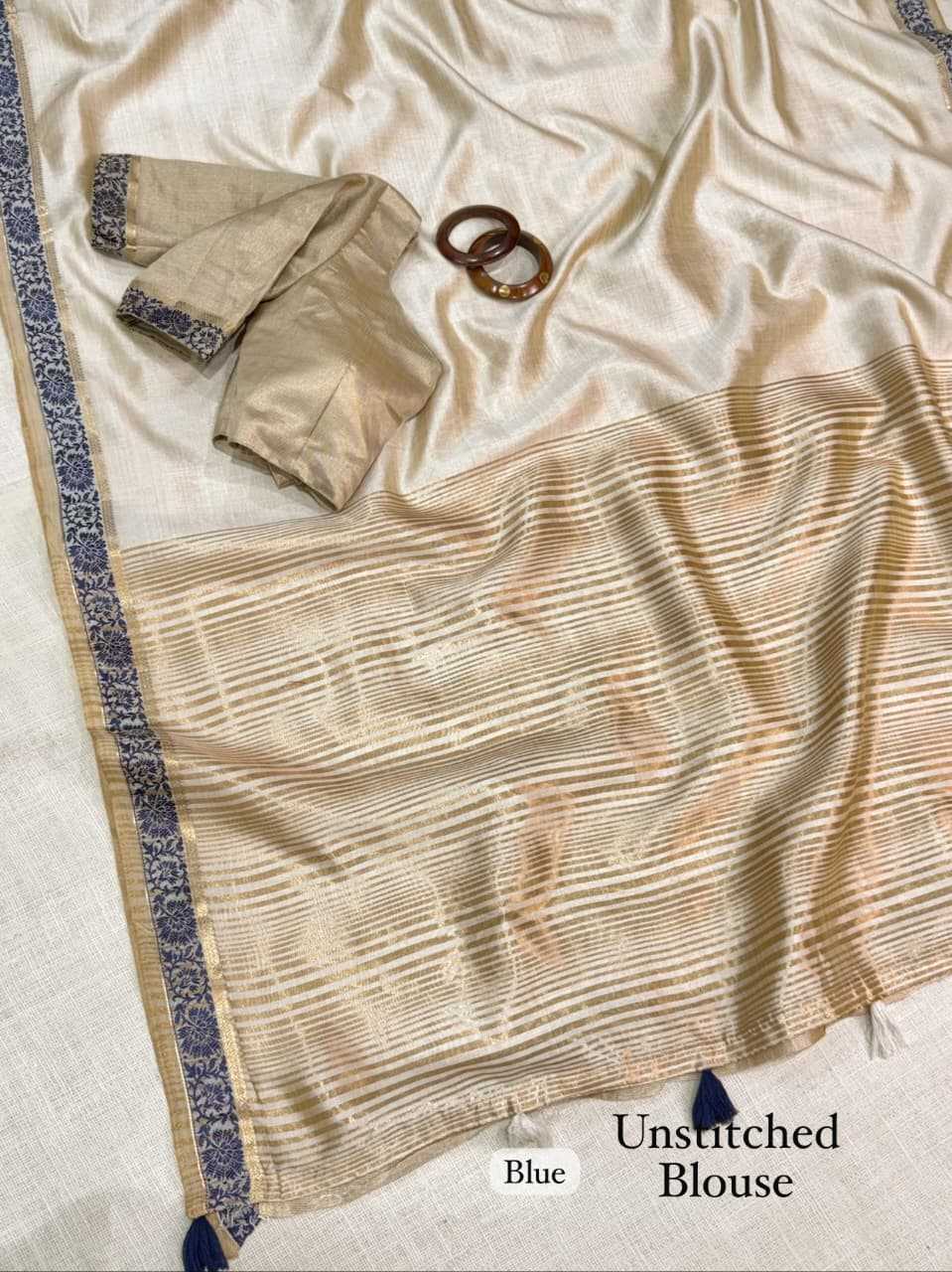 Kusum Cotton Zari Border Saree