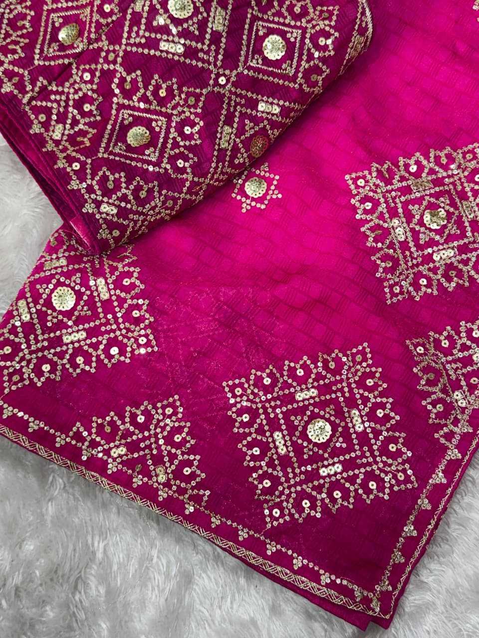 Embroidered Saree