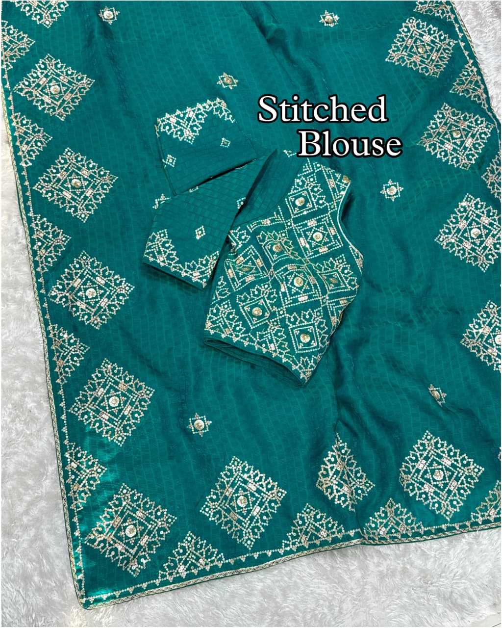 Embroidered Saree