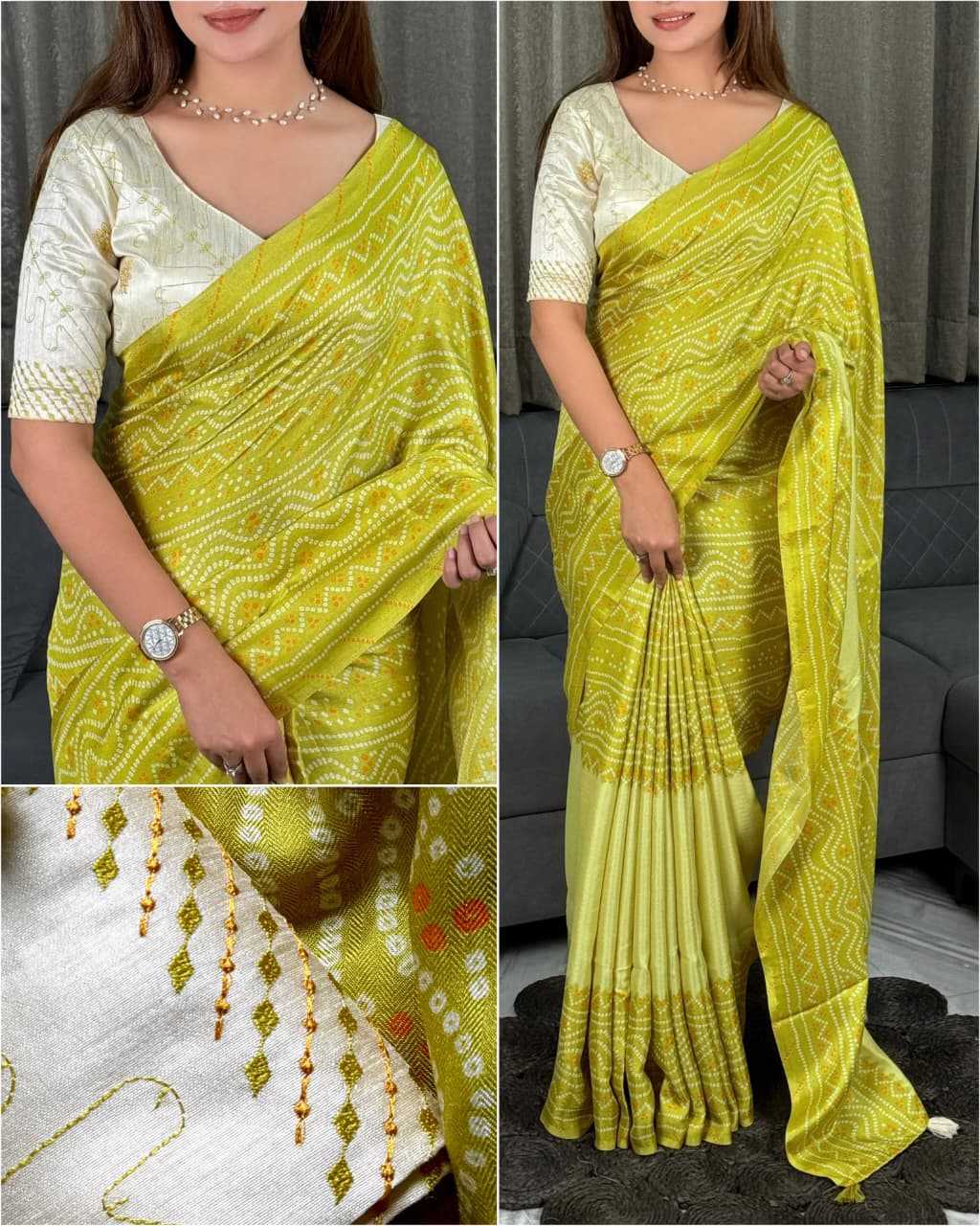 Printed Saree