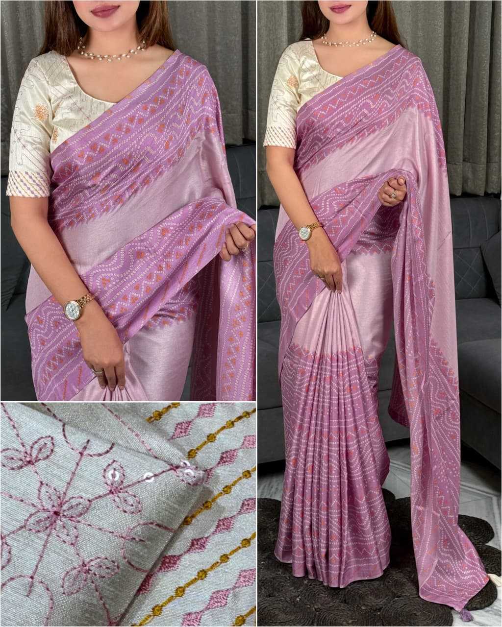 Printed Saree