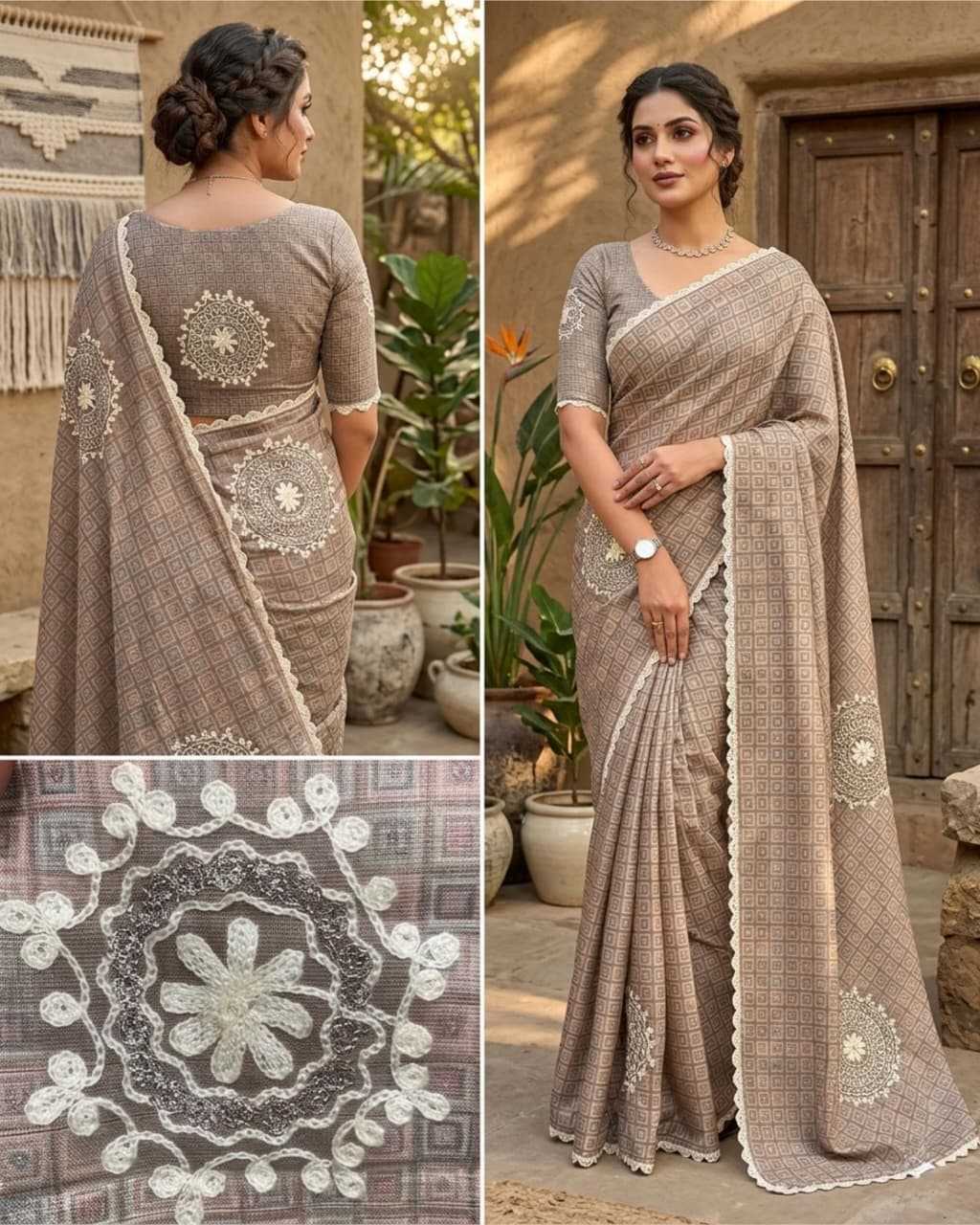 Printed Saree