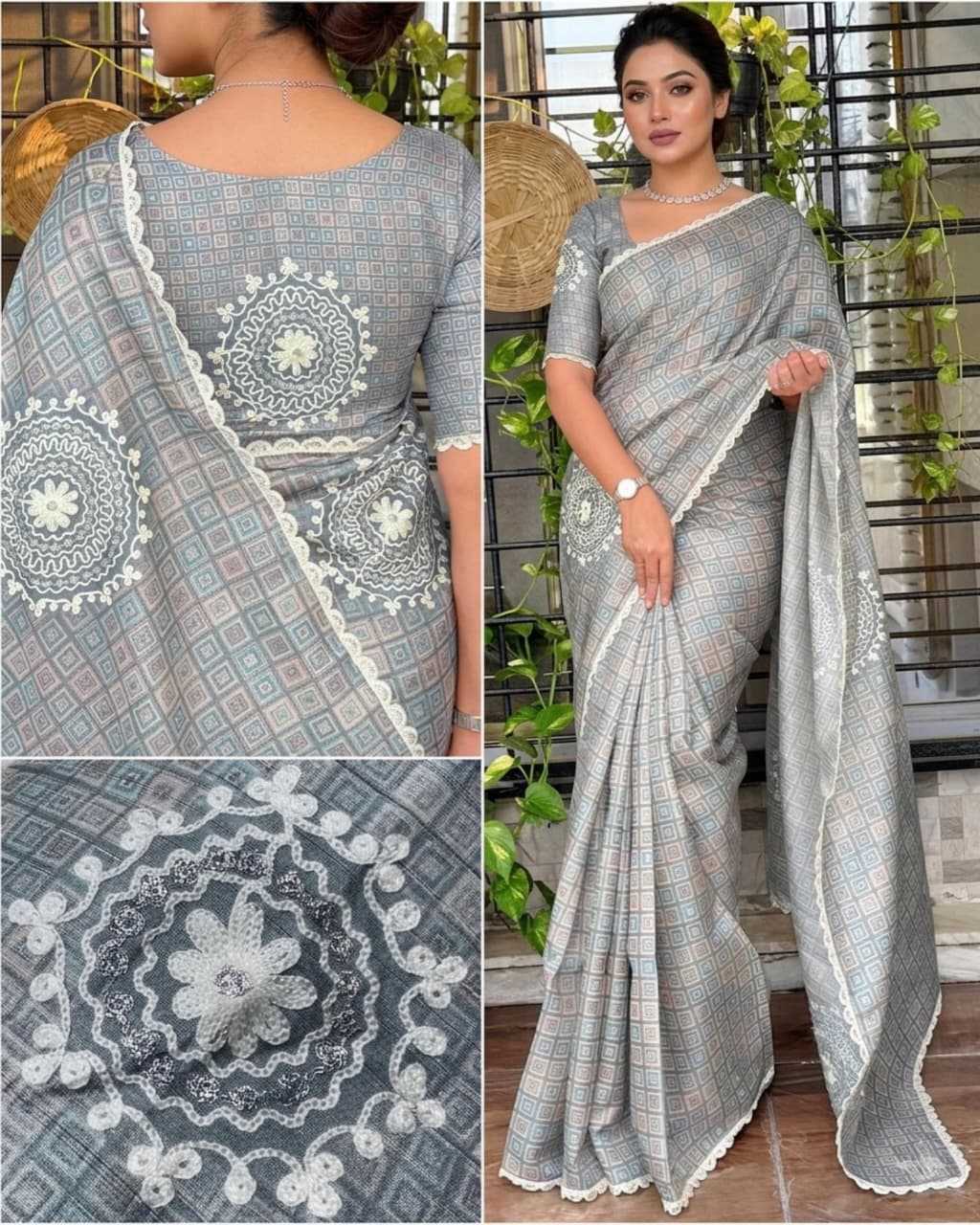Printed Saree
