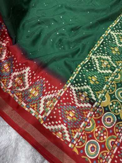 Cotton Sequence Saree