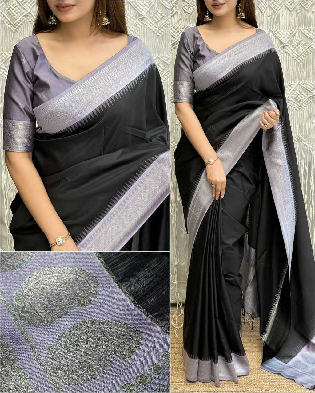 Viscose Jacquard Saree