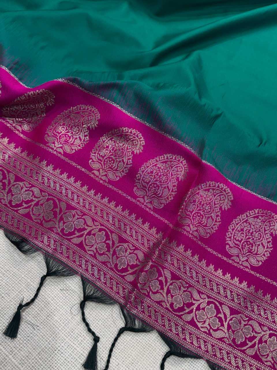 Viscose Jacquard Saree