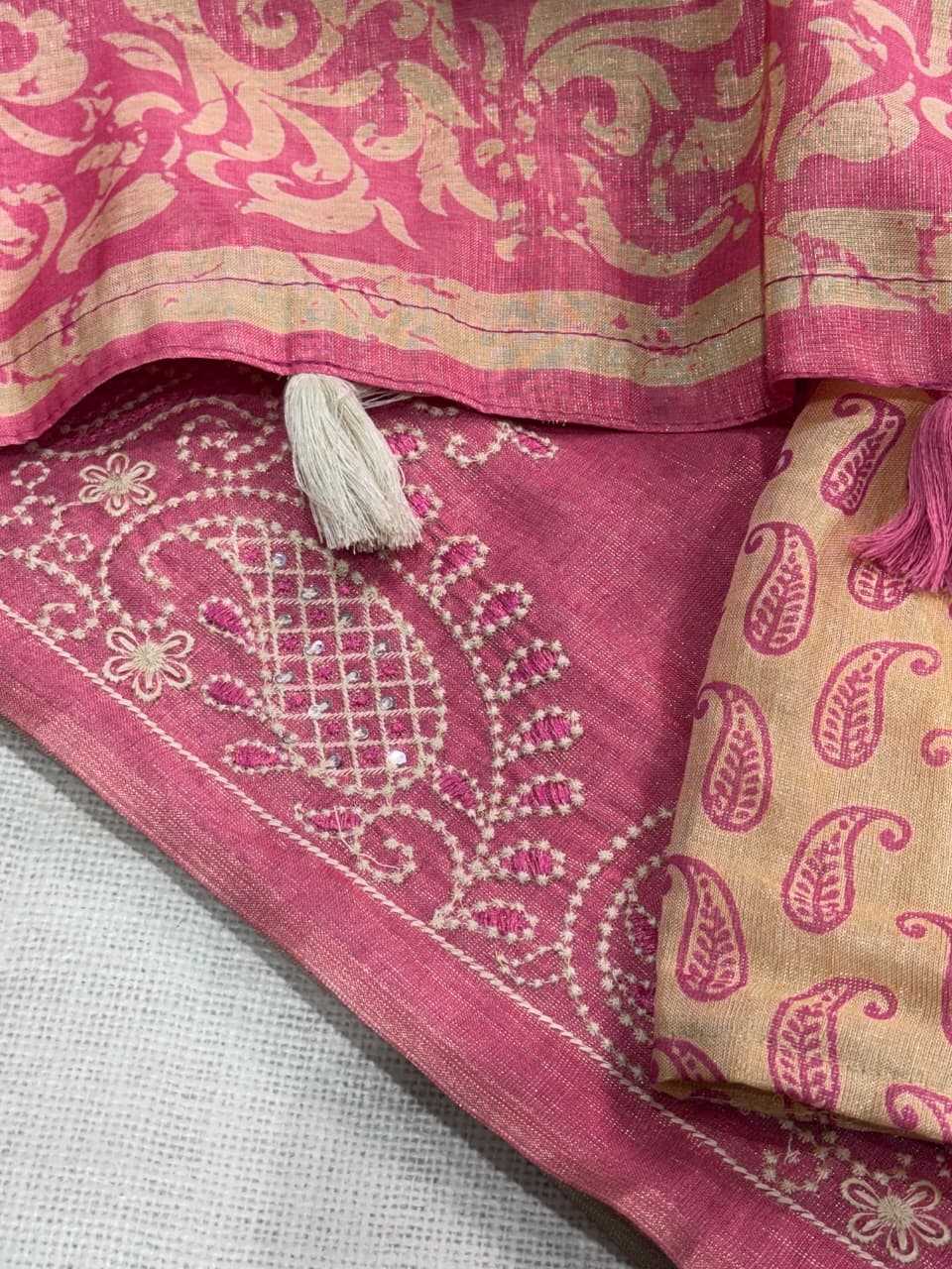 Sajawat Cotton Embroidered Saree
