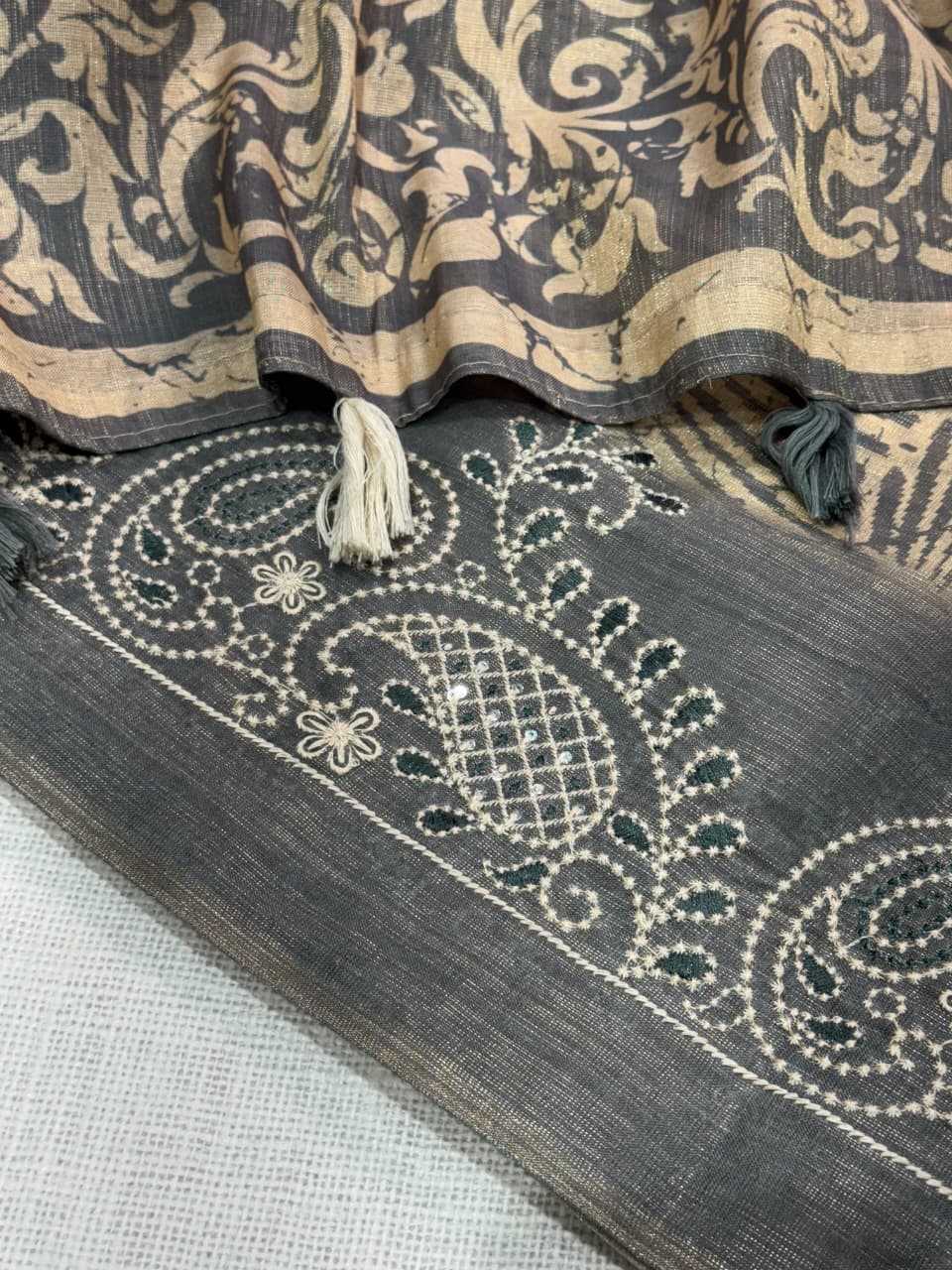 Sajawat Cotton Embroidered Saree