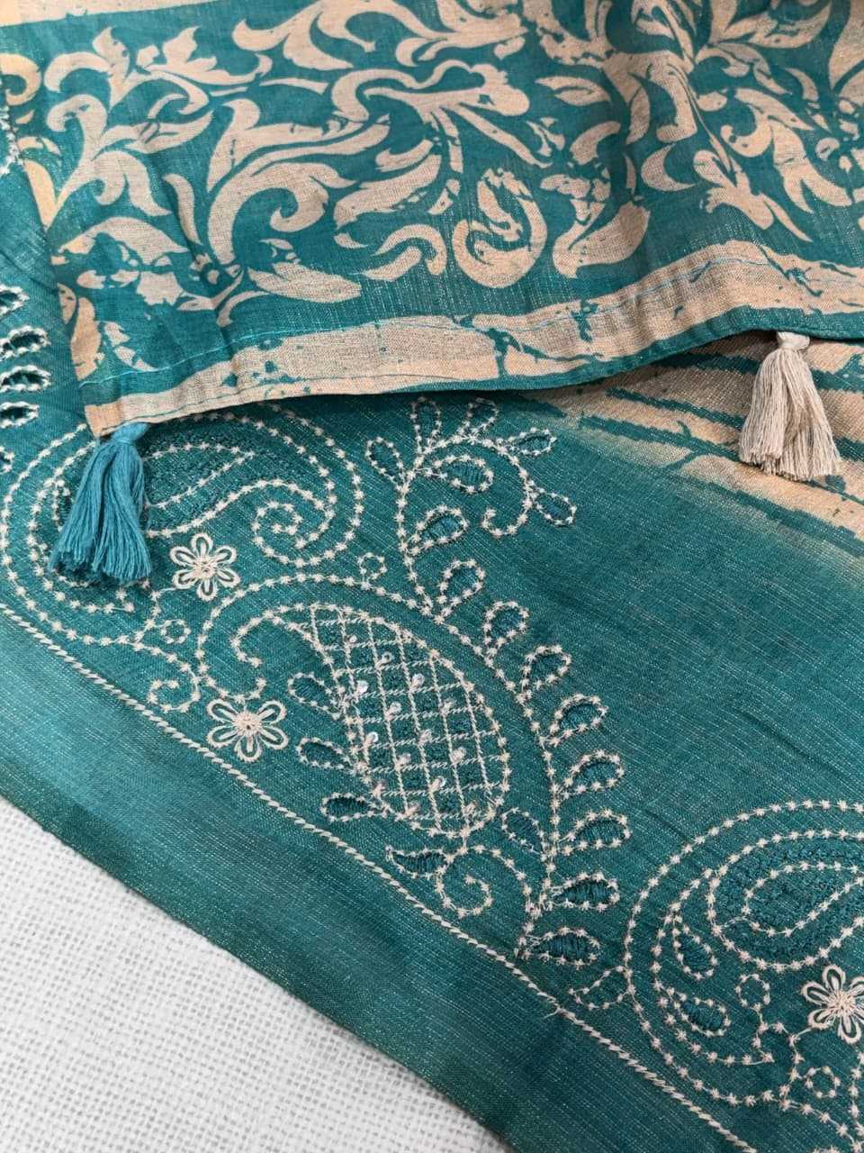 Sajawat Cotton Embroidered Saree