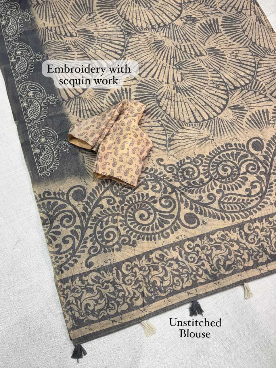 Sajawat Cotton Embroidered Saree
