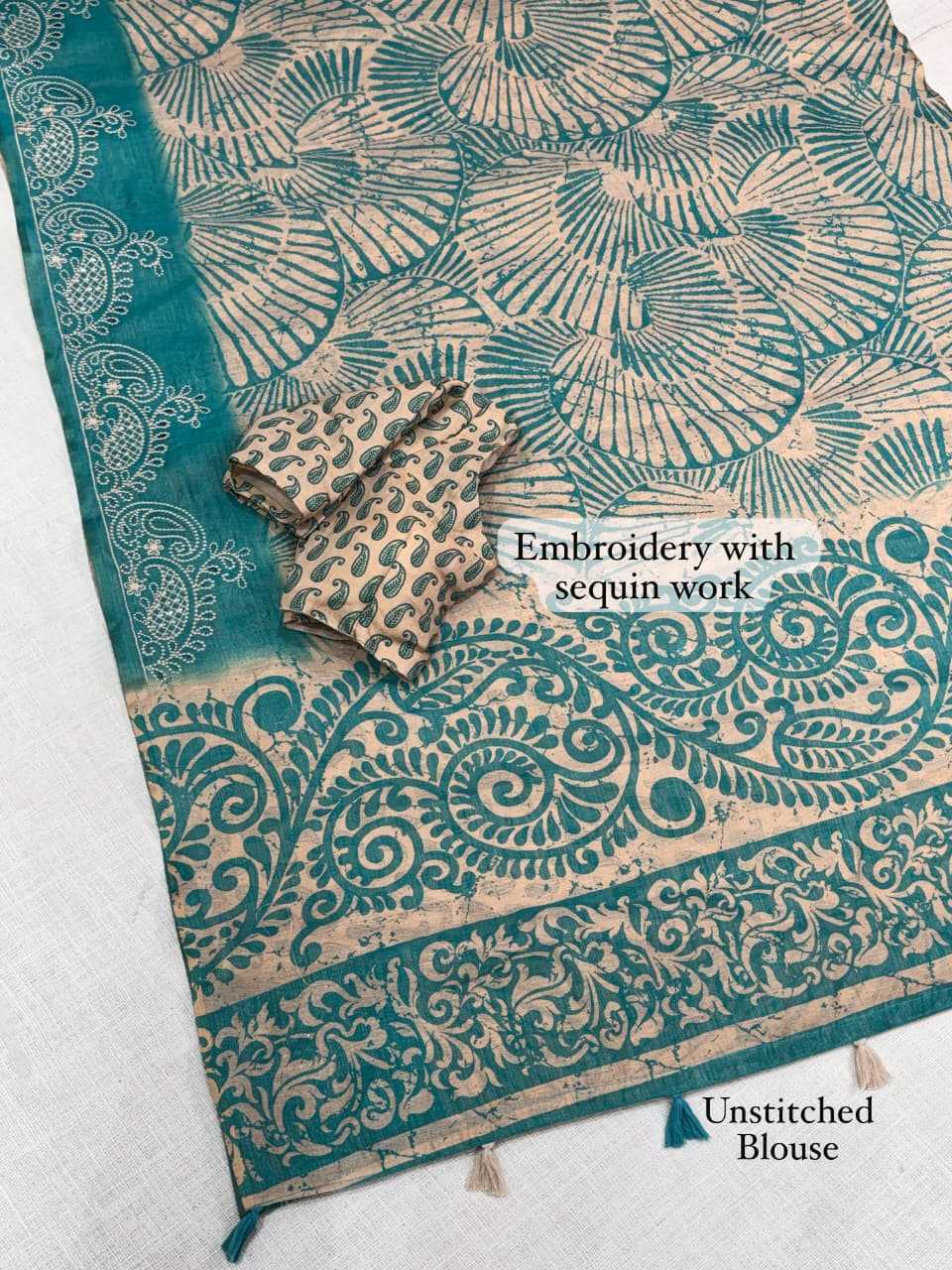 Sajawat Cotton Embroidered Saree