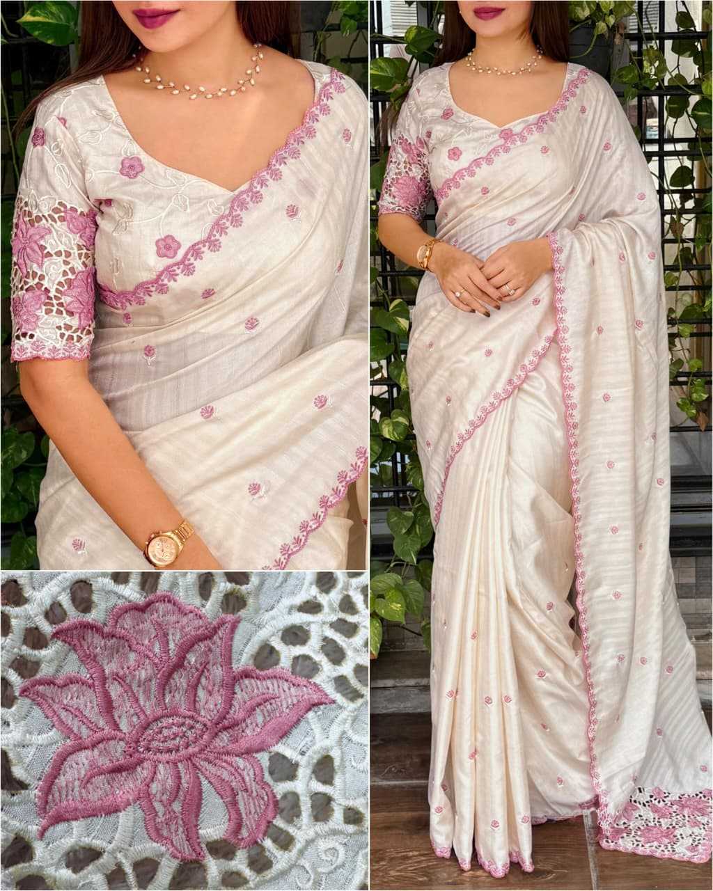 Soundarya Cotton Designer Saree