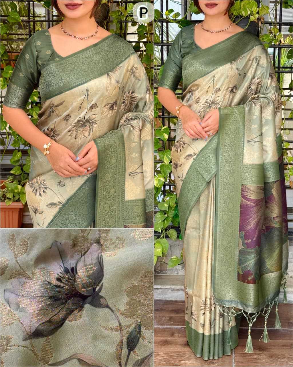Printed Saree