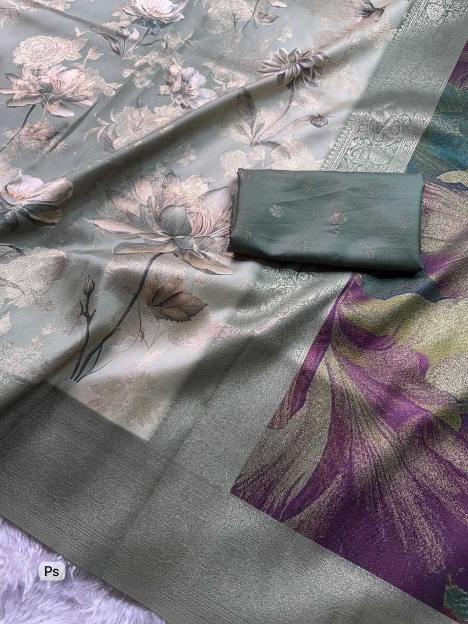 Printed Saree