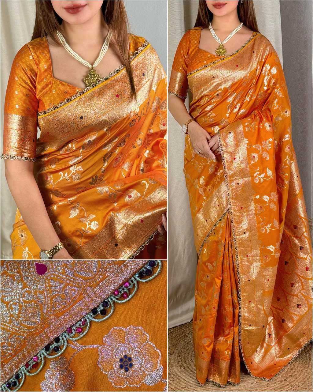 Banarasi Soft Silk Designer Saree