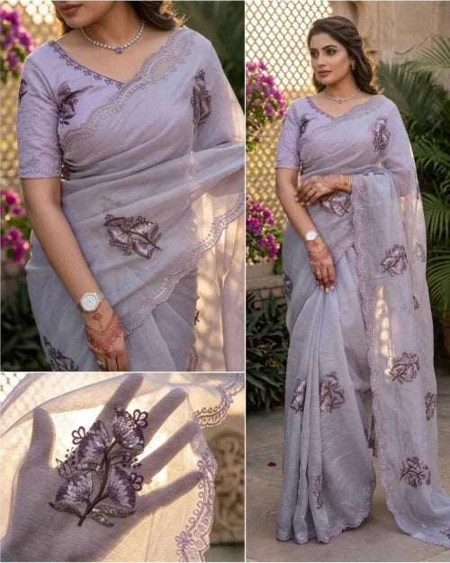 Tanuja Organza Saree