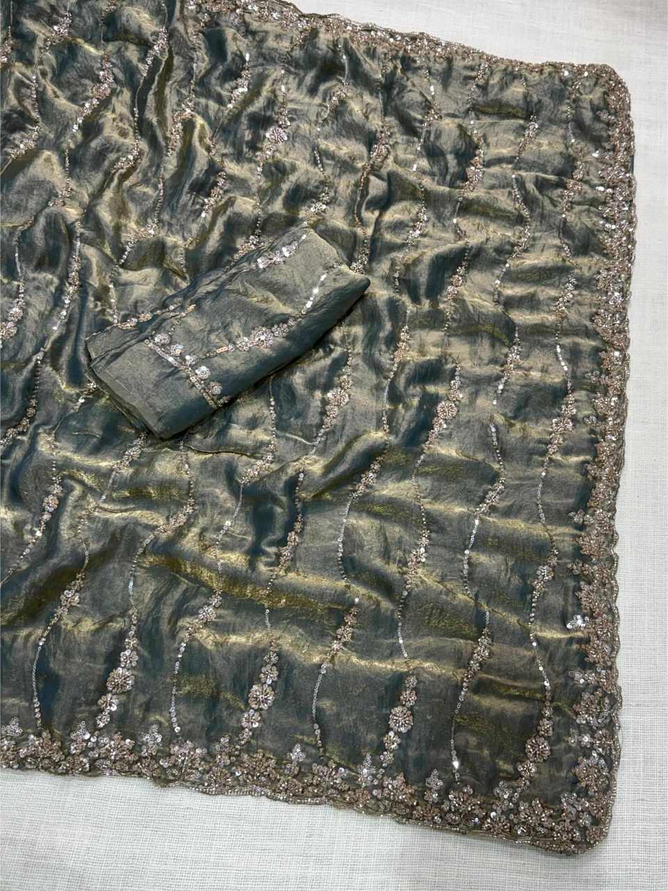 Silk Cotton Printed Saree