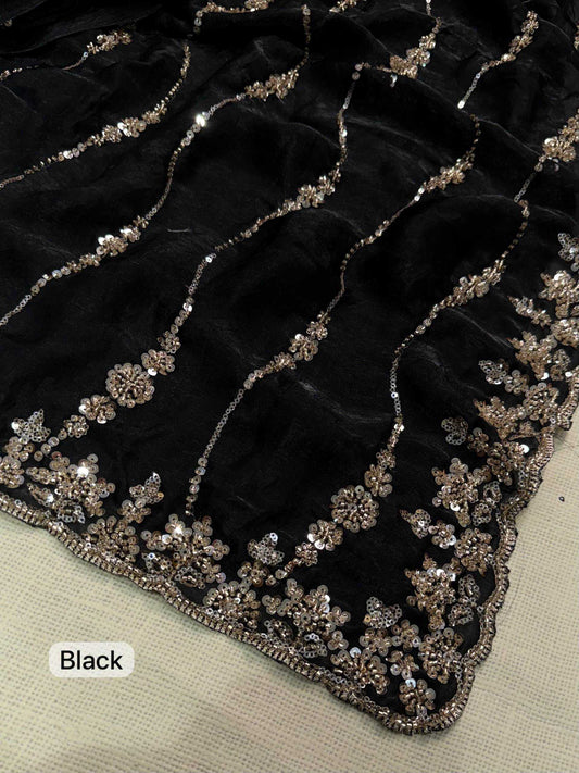 Silk Cotton Printed Saree