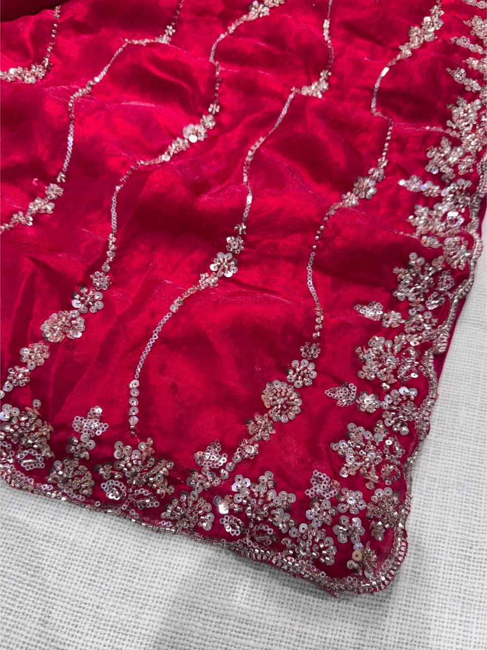 Silk Cotton Printed Saree