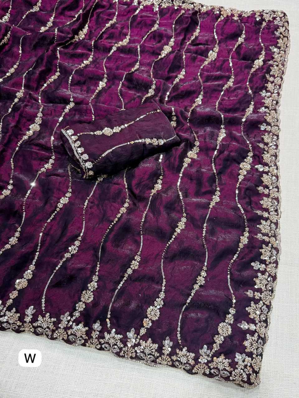 Silk Cotton Printed Saree