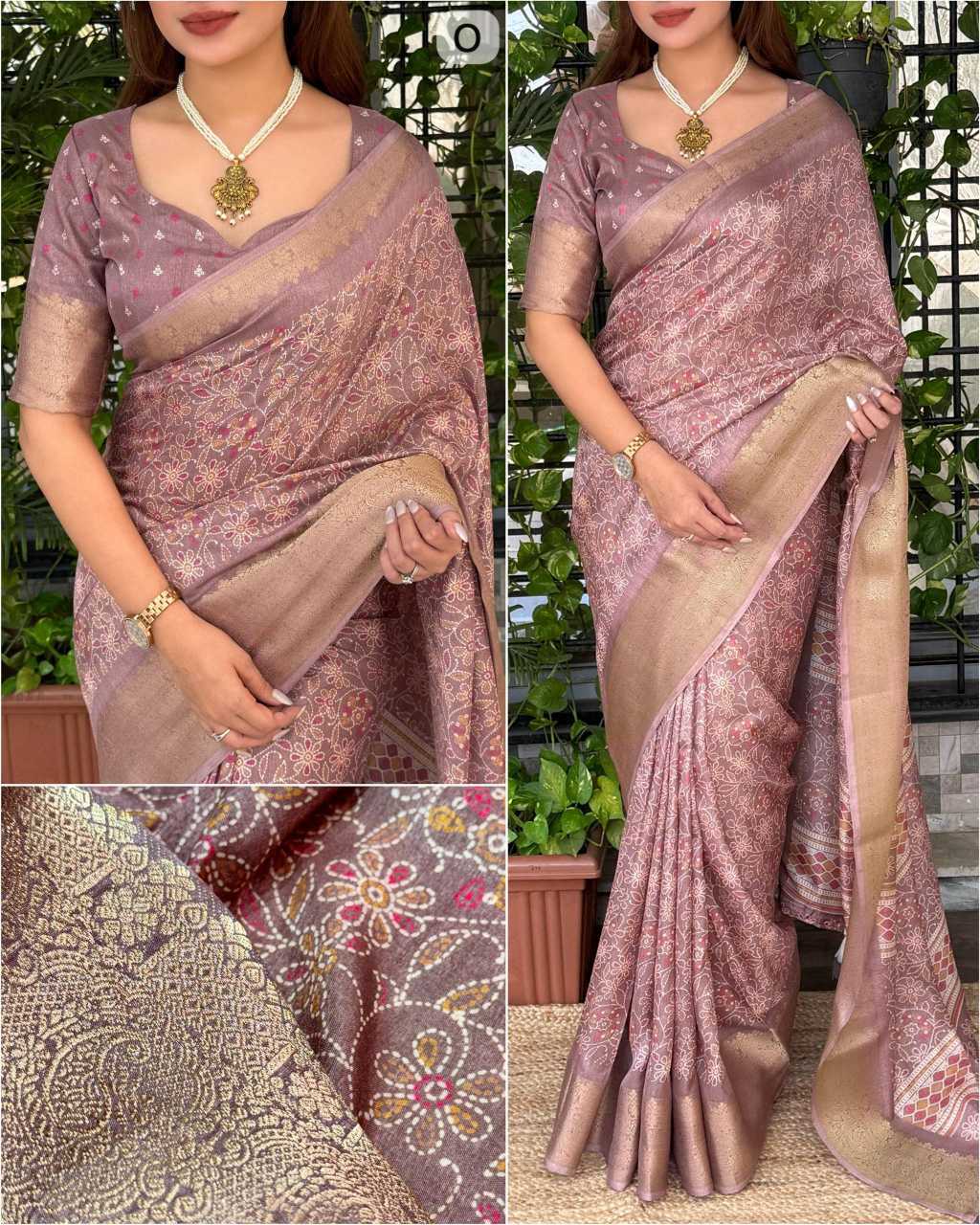 Cotton Printed Saree