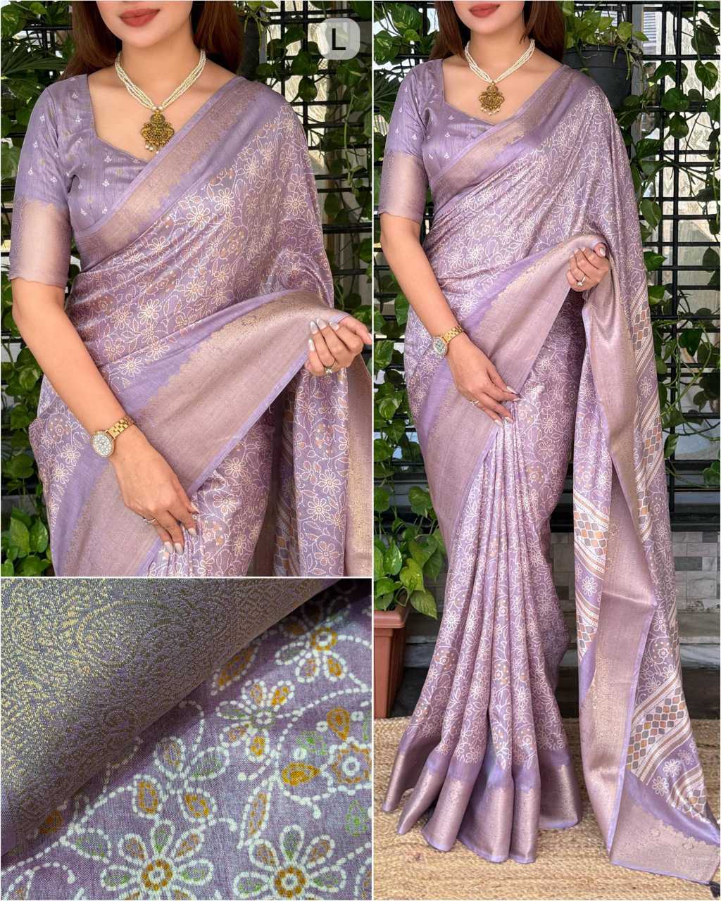 Cotton Printed Saree