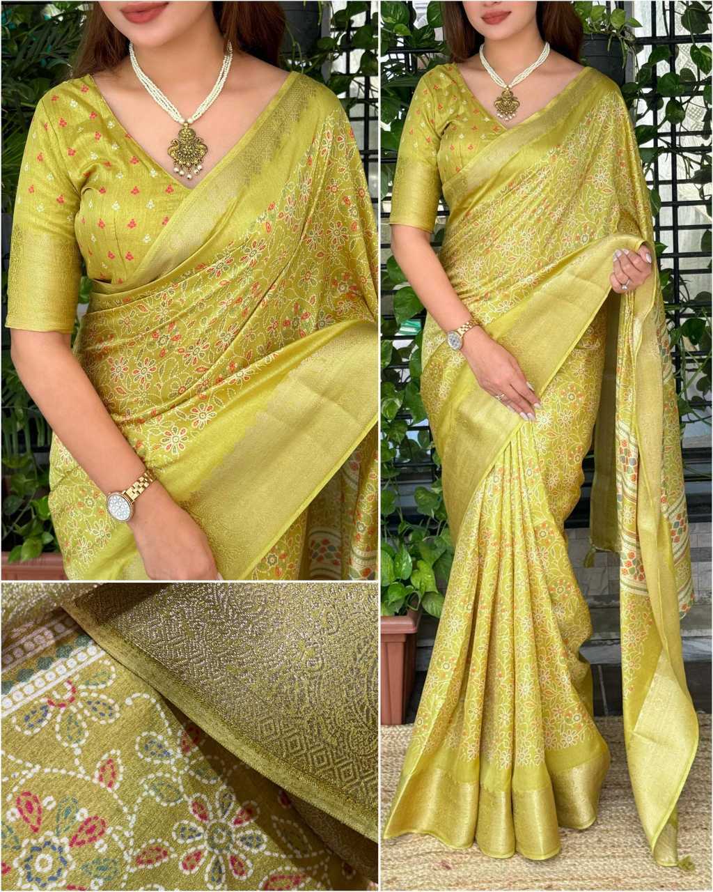 Cotton Printed Saree