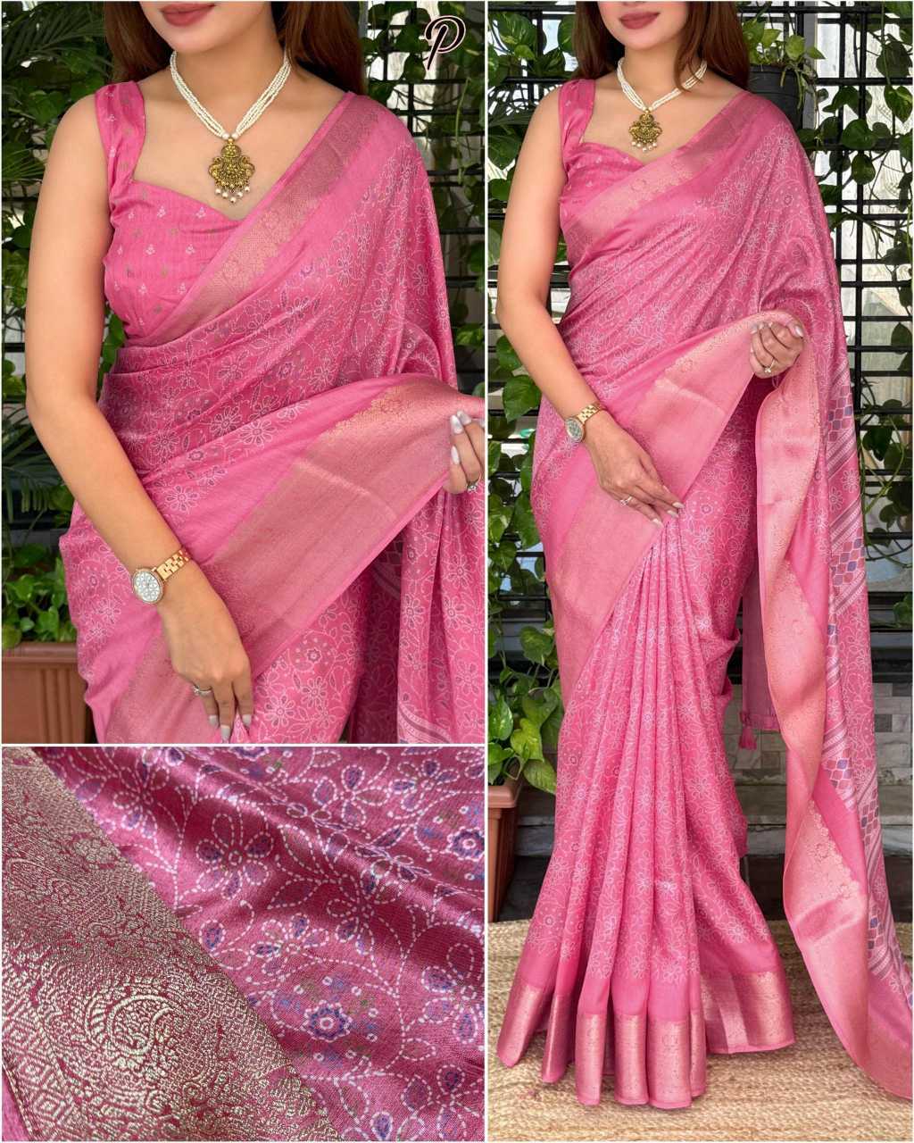 Cotton Printed Saree