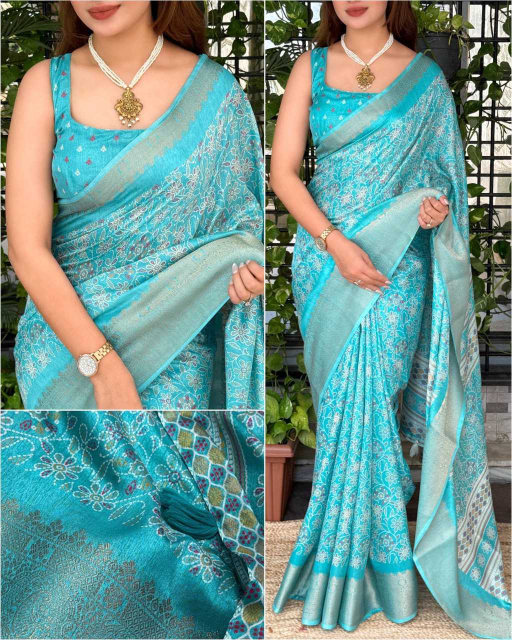 Cotton Printed Saree