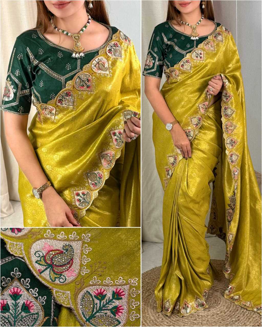 Zari Border Silk Saree