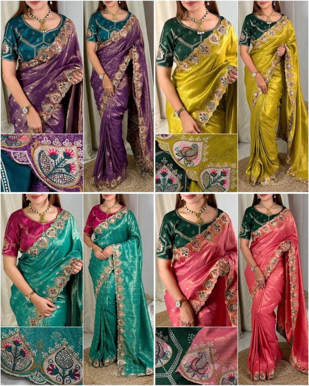 Zari Border Silk Saree