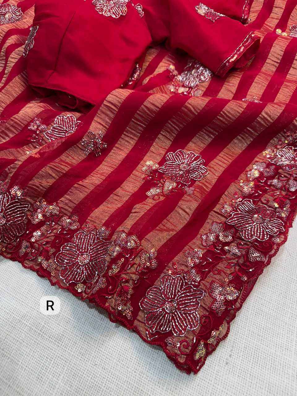 Chiffon Party Wear Saree