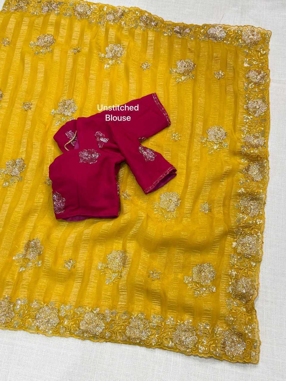 Chiffon Party Wear Saree