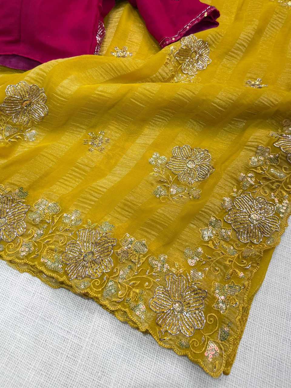 Chiffon Party Wear Saree