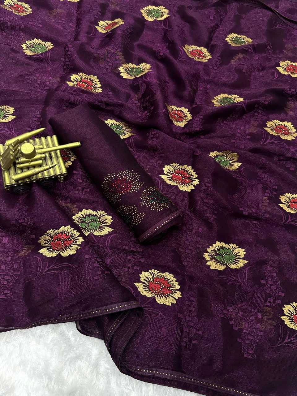 Chiffon Designer Saree