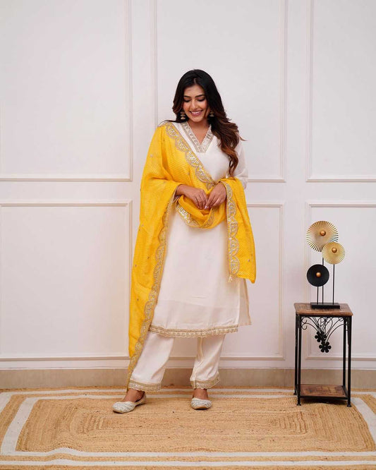 Reyon Cotton Printed Suit