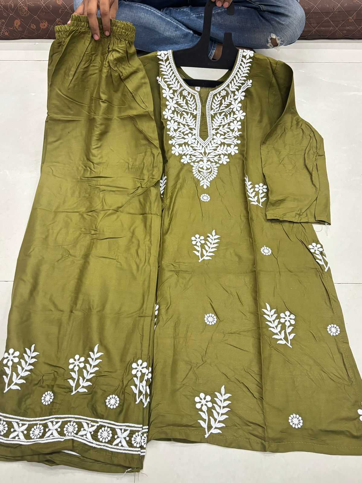Reyon Cotton Festive Kurti