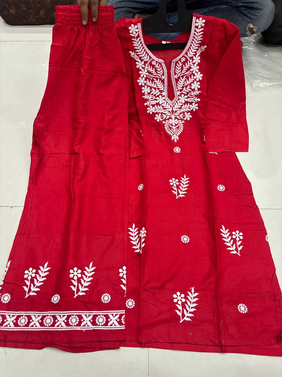 Reyon Cotton Festive Kurti