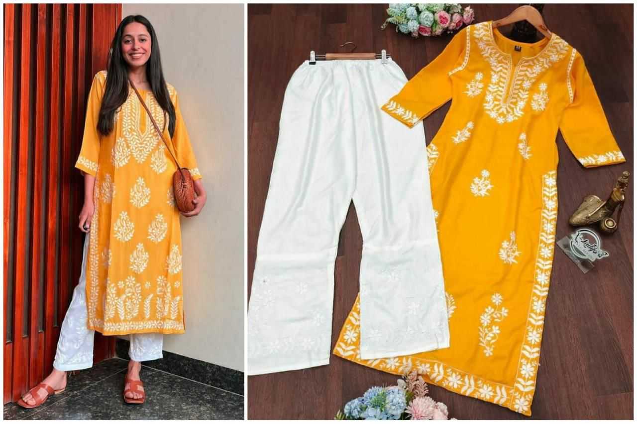 Rayon Designer Kurti