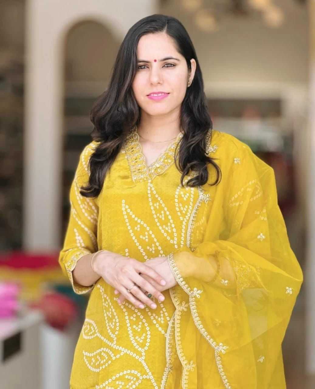 Chinon Silk Ladies Suit