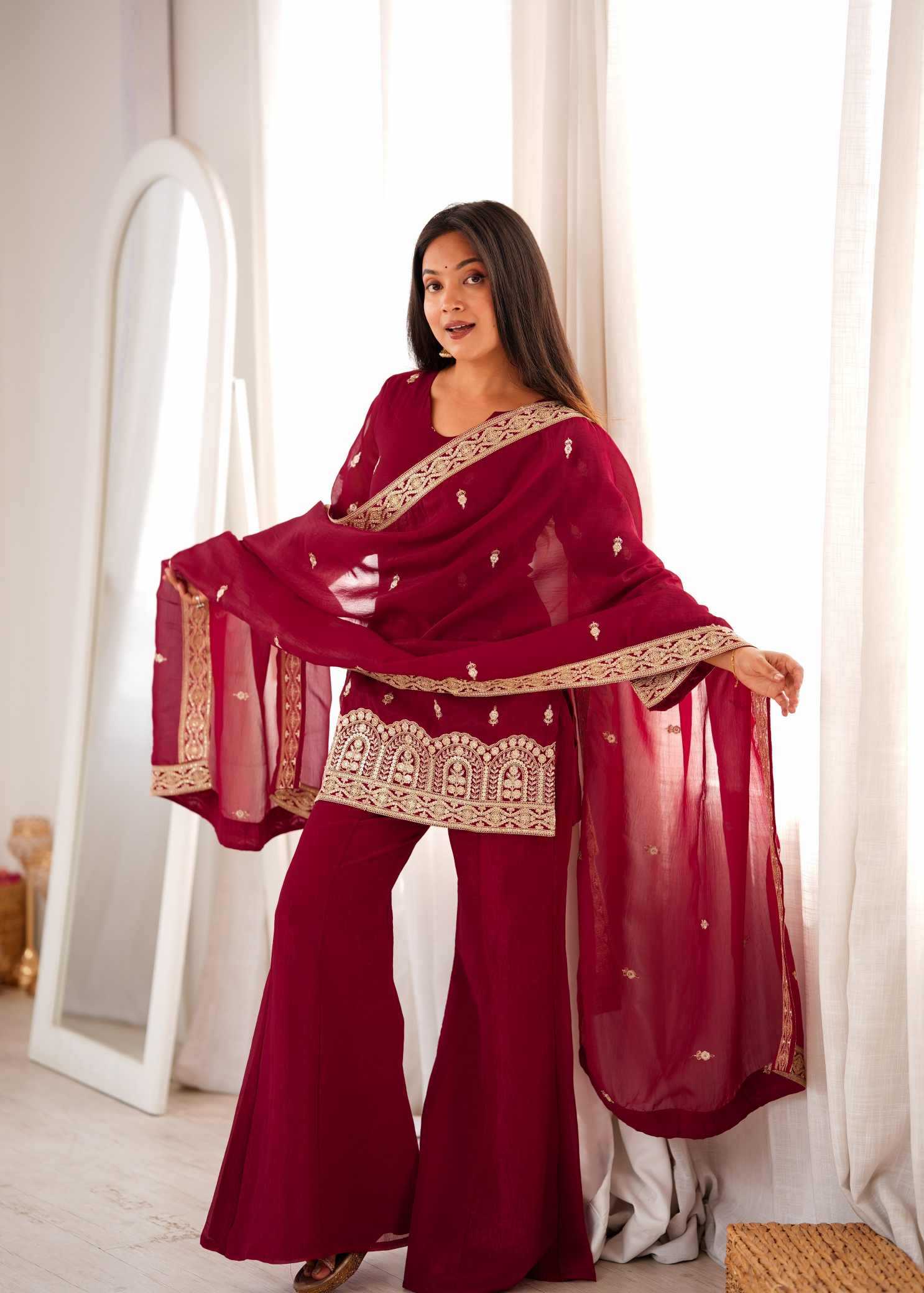 Embroidery Suit